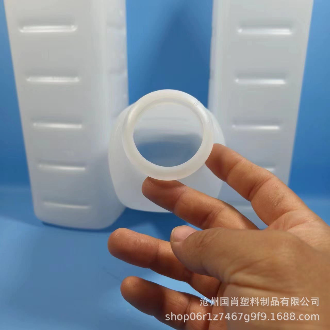 3.5 Botella de leche de ternero 6PINTS para uso veterinario, tetas para ganado, botella de leche de ternero gruesa