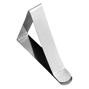 Amazon Amazon Hot Selling Stainless Steel Tablecloth Clip Triangle Clip Tablecloth Clip 5cm Adjustable Fixed