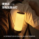 Bedside Learning Reading Lamp LED Touch Restaurant Decorative Table Lamp Rechargeable Bedroom Bedside Atmosphere Night Light