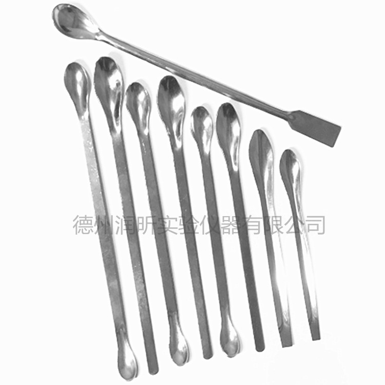 不锈钢加厚款药勺 双头取药勺 微量药匙