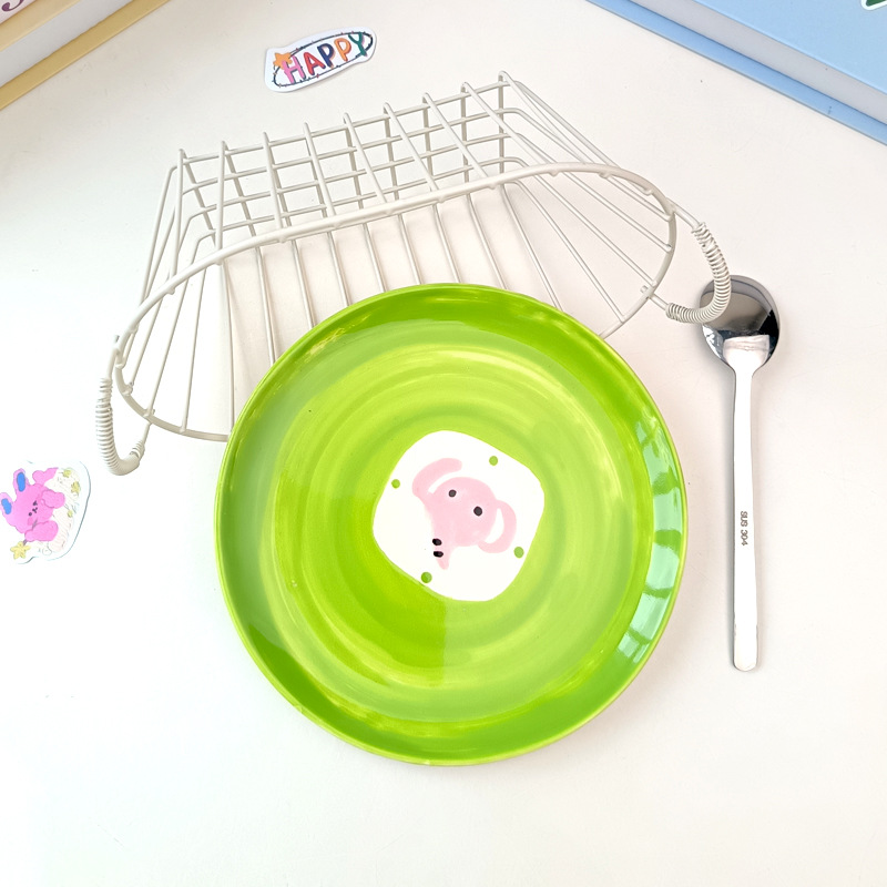 코끼리 접시
