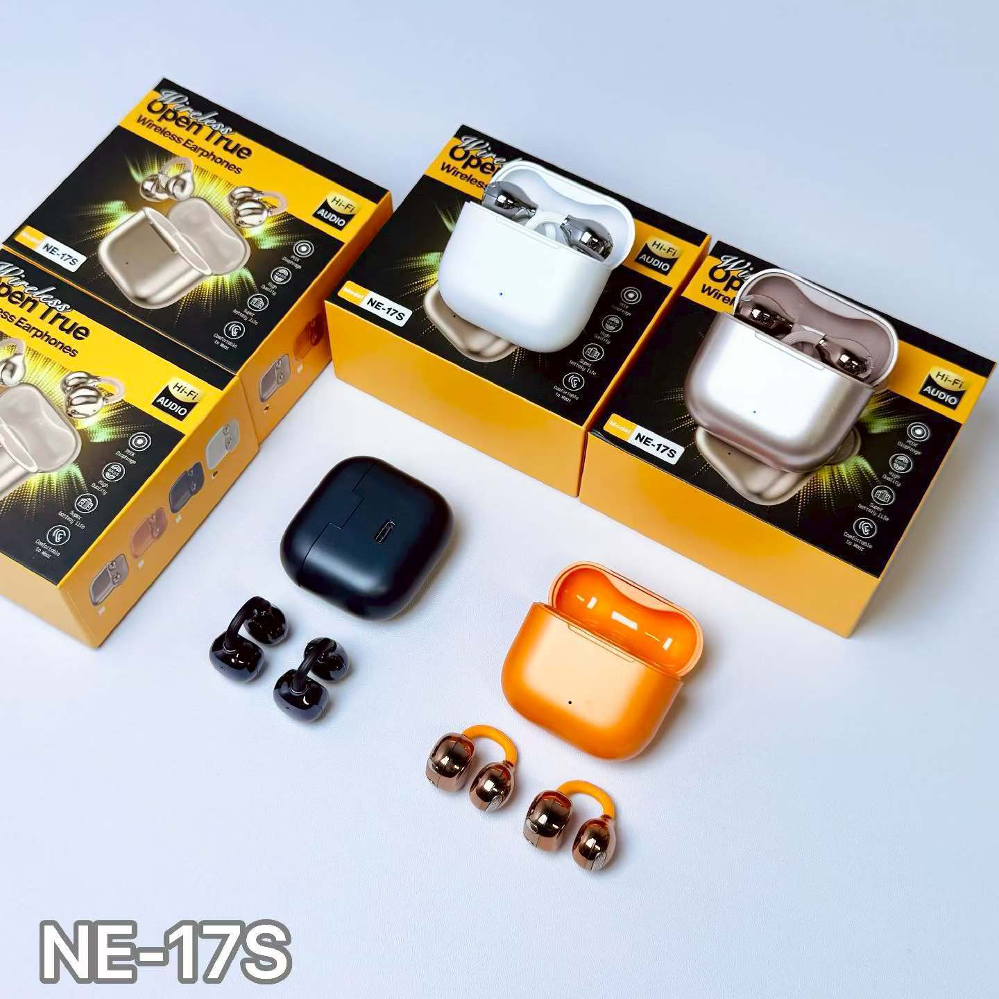 NE - 17S auriculares Bluetooth abiertos V6.0 inalámbricos TWS no en el oído auriculares deportivos HiFi calidad de sonido