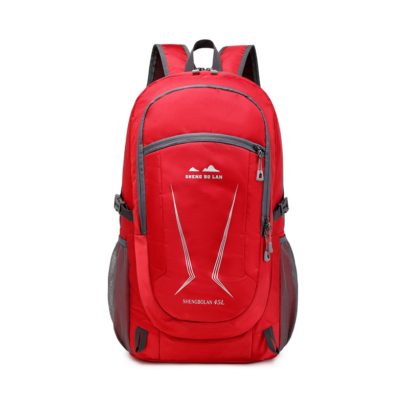 Nueva bolsa de montaña ligera 45L de gran capacidad bolsa de viaje al aire libre mochila plegable de viaje mochila de ordenador