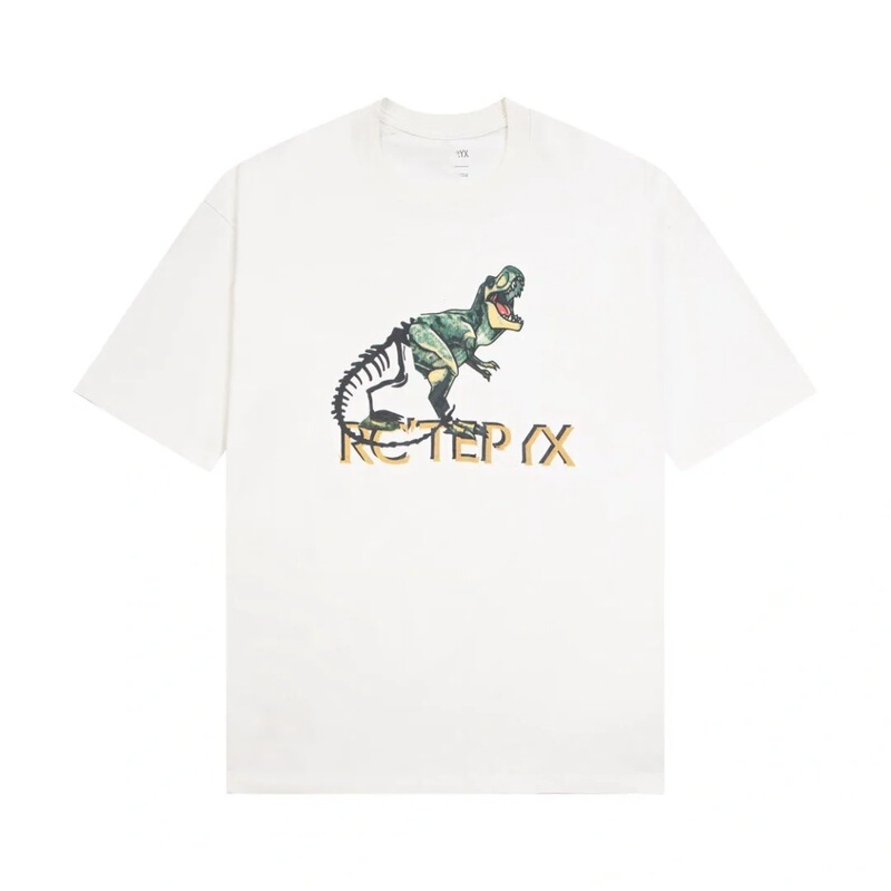 高級バードファミリー夏用格子柄プリント純綿半袖カップルラウンドネックトレンドブランドカジュアルTシャツファッショントップス|undefined