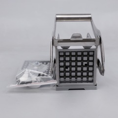 Stainless steel vegetable slicer home use hand press potato potato strip cutter creative french fry cutting gadget