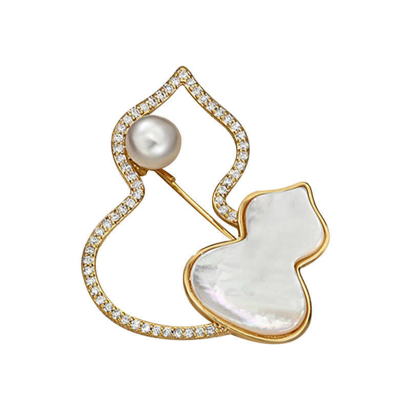 Broche de concha natural de venta caliente en vivo de Douyin