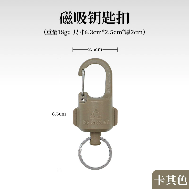 ISE MOUNT Внешние магнитные крышки для ключей портативный персонаж гужение анти -магнитный блок