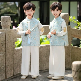 童民族服装;儿童表演服;童汉服