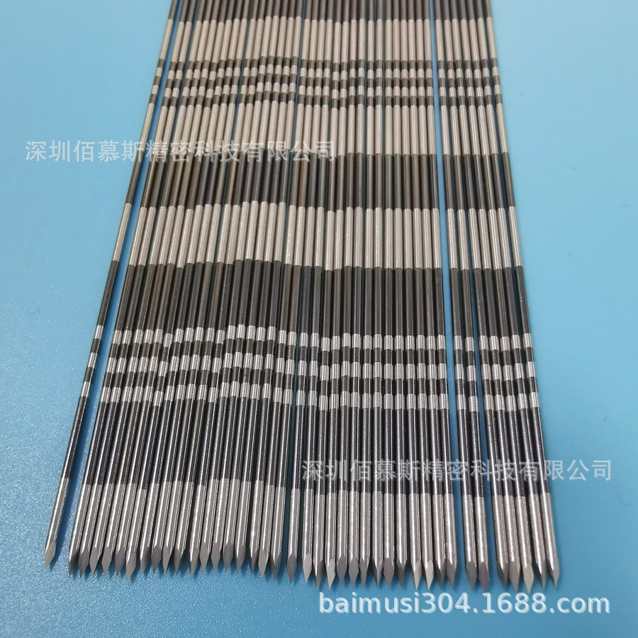 加工304生化取样针 316医用进样针 活检穿刺针管 三面 四面磨尖