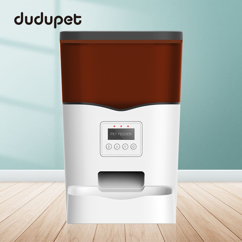 嘟都宠物猫狗喂食器wifi智能远程操控定量投食猫粮自动喂食机 3L