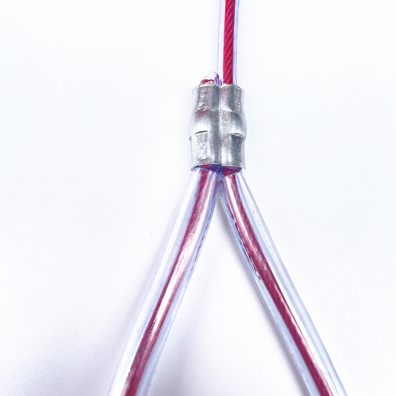 Stahldraht Traktion Haustier Leine Seil Hundekette für große und mittelgroße Hunde Golden Retriever Samojede_voghion.com