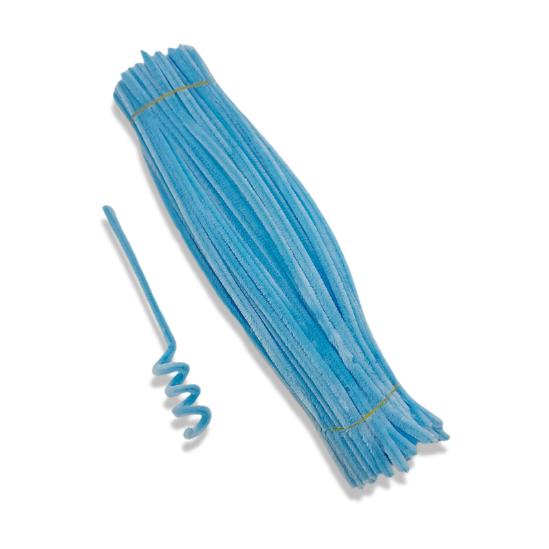 Cifrado [6mm Twisted stick] DIY tiras de lana de colores material hecho a mano de los niños ramo de terciopelo de dinosaurio lana Raíz de lana tiras