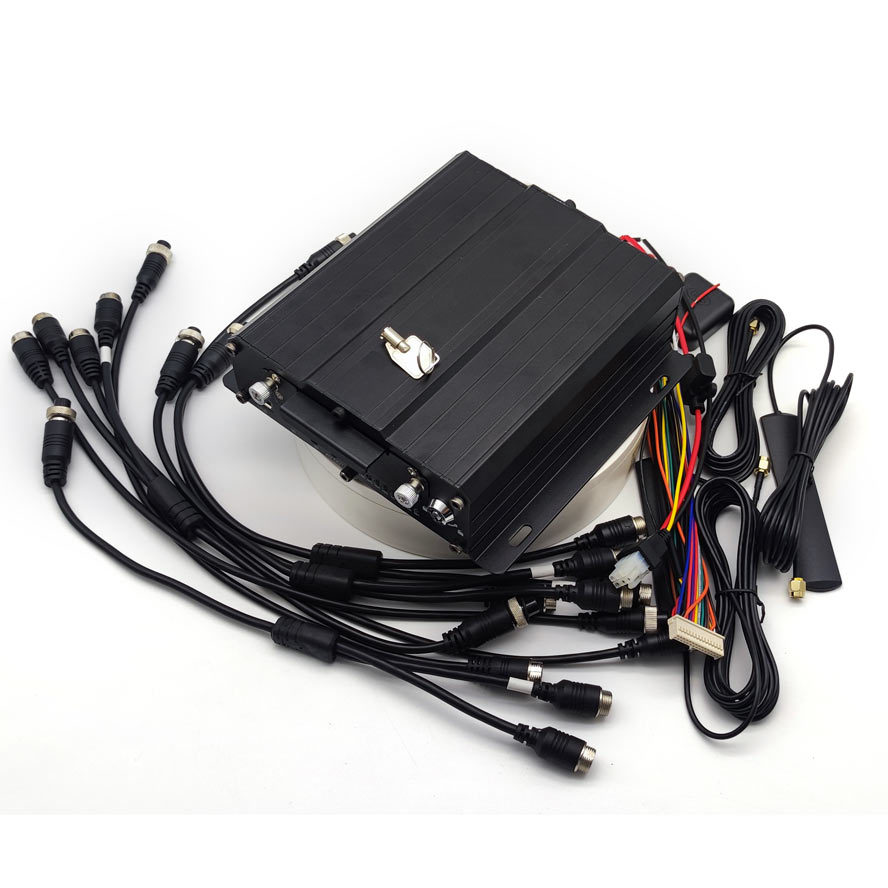 车载硬盘4路高清录像机4G/GPS实时监控海思芯片工厂直销