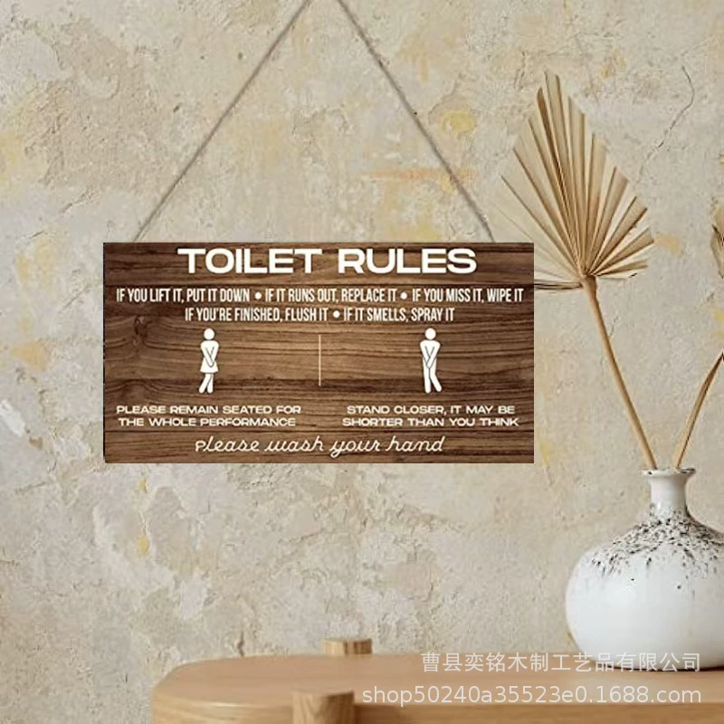 Творческий деревянный список дома декоративные стены подвески B & B ресторан дом из цельного дерева