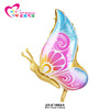 Silver balloon with butterfly, evening dress, decorations, new collection, wholesale