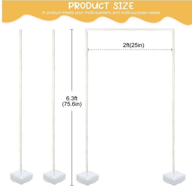 Globo de la columna de inyección de agua contrapeso bolsa de agua conjunto completo carretera plomo espesado blanco no palabra columna tubo pequeña base image 3