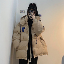 情侣棉衣女冬小个子加厚面包服2025新款轻薄派克服学生宽松棉服