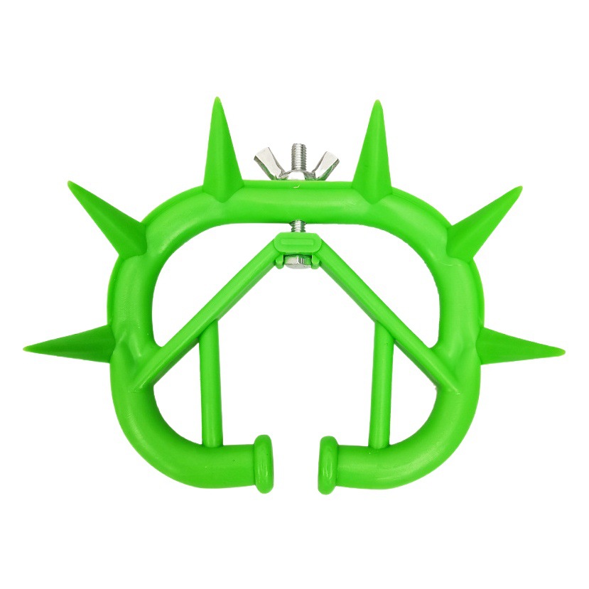 Espina de nariz de vaca dispositivo de destete de ternera anillo de nariz de vaca dispositivo tabú de leche de ternero engrosado dispositivo de anillo de leche de ternero de plástico reforzado