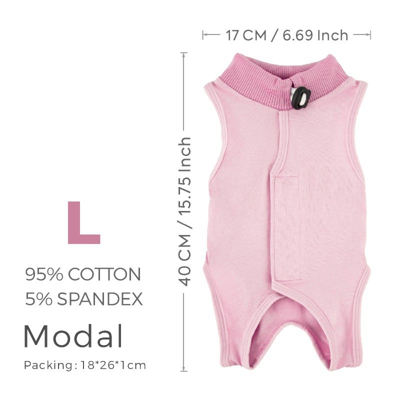 [핑크] L사이즈 추천 4-7kg