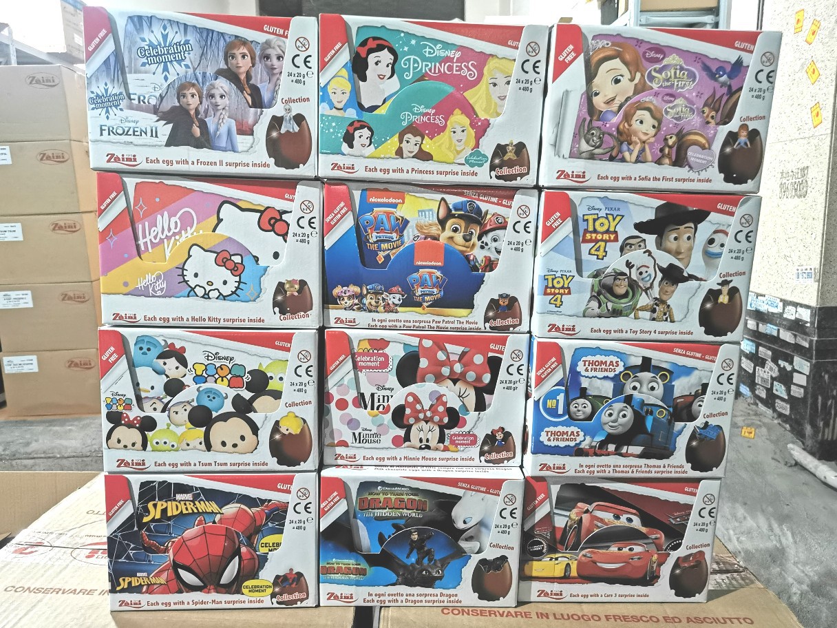 扎伊尼奇趣锡纸蛋儿童玩具休闲零食品礼盒装|ms