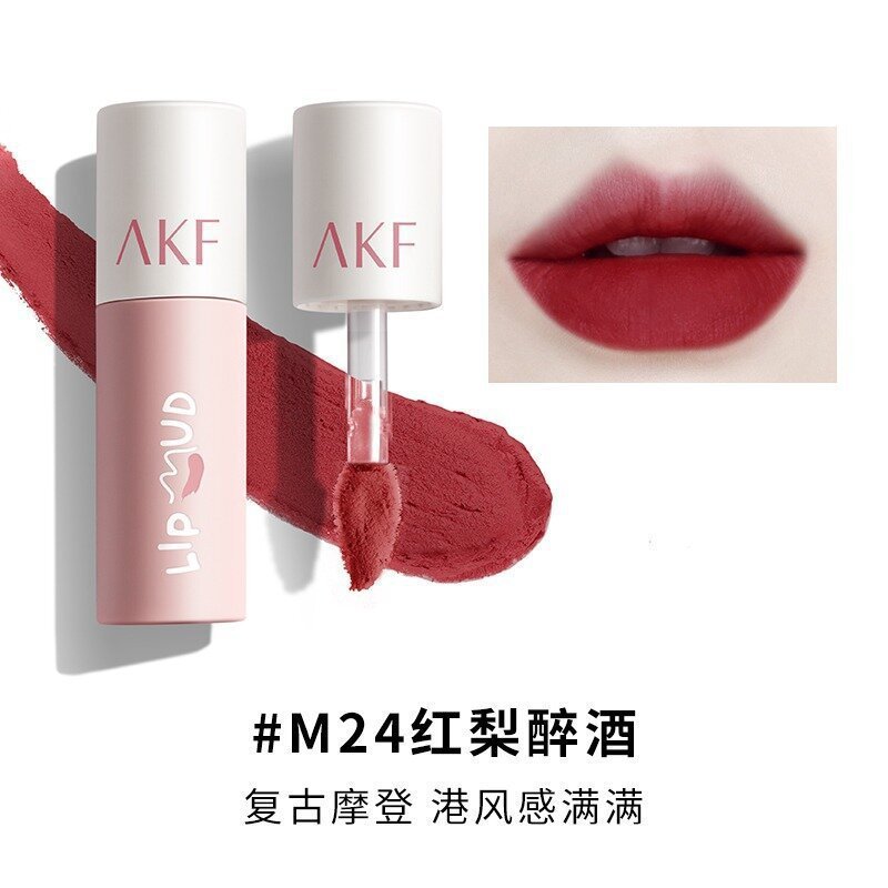 akf唇泥唇釉口红雾面丝绒哑光显白神器不沾杯一整套品牌旗舰店正|undefined