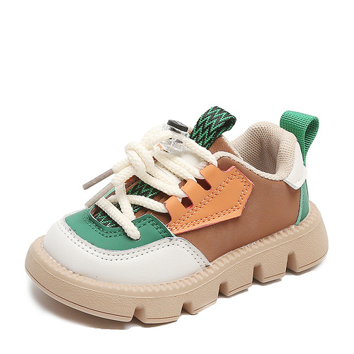 Children's sports shoes 2024 spring and autumn new style boys' sneakers non-slip girls' casual shoes soft sole baby shoes single shoes