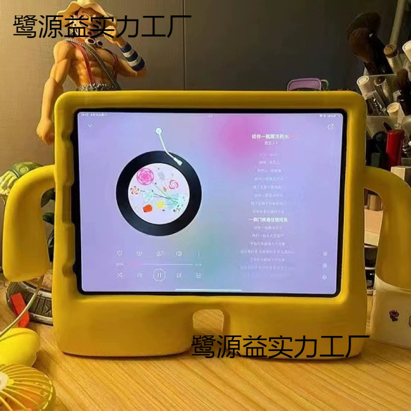 2025 Интернет-знаменитость, детский противоударный чехол для Apple с мультяшным дизайном, мягкий резиновый чехол для планшета и телевизора