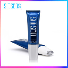 化妆品按摩头软管瘦脸pe铝塑颈霜包材扁单滚轮不锈钢滚珠软管包材