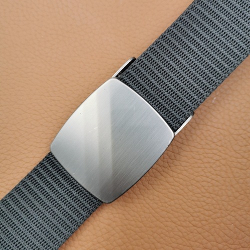 Thickened and weighted iron buckle, widened, holeless and toothless canvas nylon belt for teenage male students, military training, breathable and lengthened