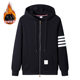 Cardigan Sweater Men's Spring and Autumn Fashionable Loose Four Bar Jacket Couple's Fashion Sports Casual Top Men's Wear