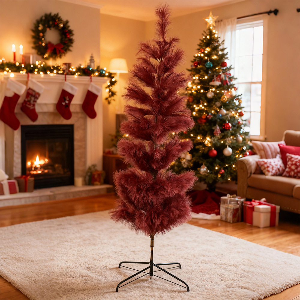 árbol de navidad de caña decoración de navidad decoración de vacaciones centro comercial belleza premium 2025 Amazon nuevo transfronterizo