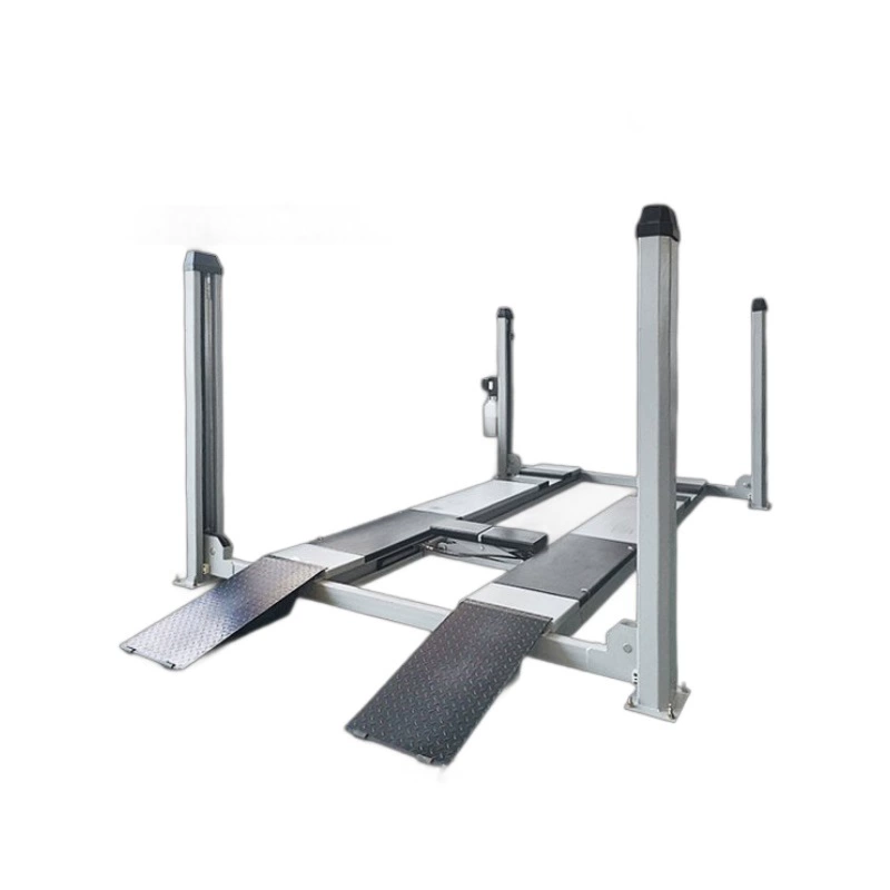 "Гениальная рекомендация" Интеллектуальный четырехколонный автомобильный подъемник 3D-система позиционирования комплектное оборудование