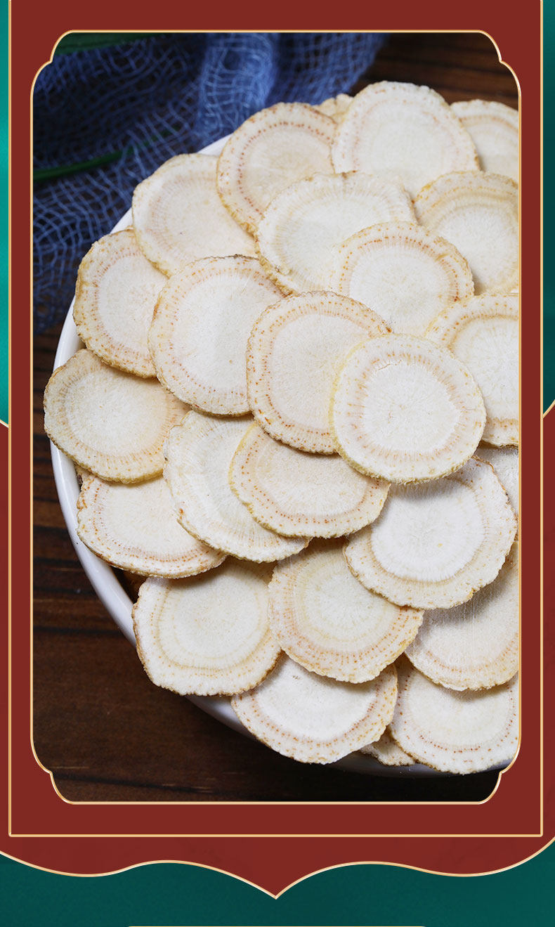 American Ginseng Slices Xi Yang Shen 500g Dried Panax quinquefolius Root for Tea and Cooking key features