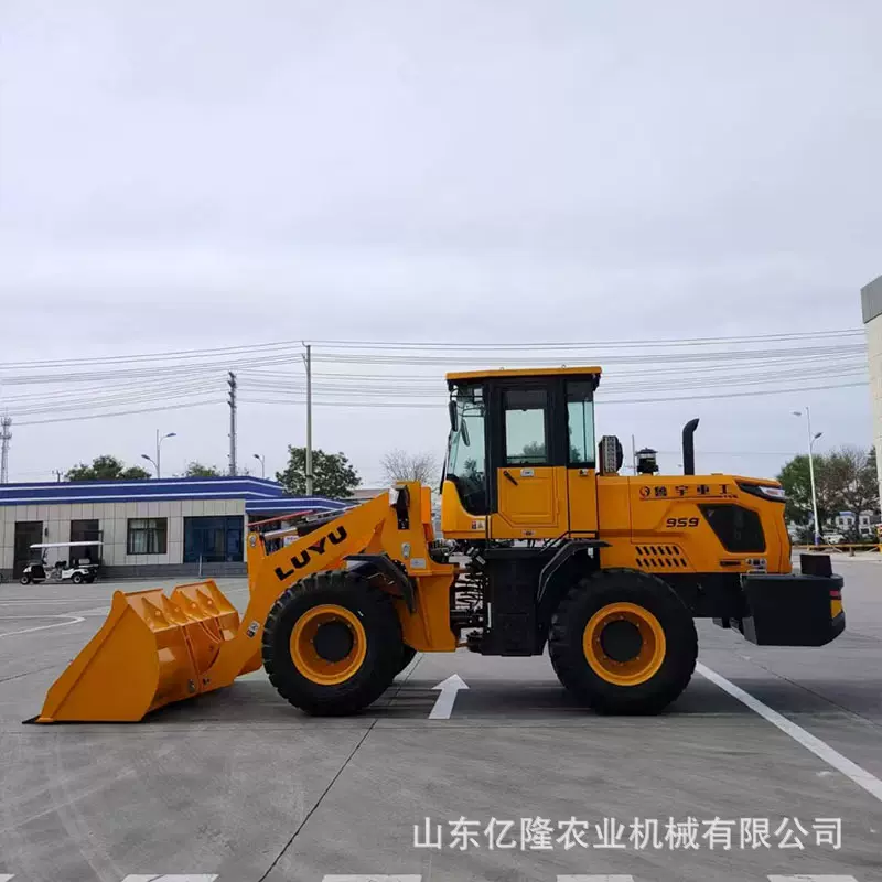 装载重量2吨砂石装载机 粮库工地无级变速铲车 946多功能抓草机