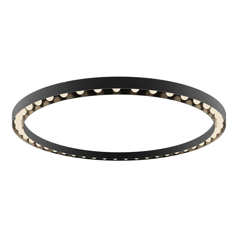 Supermercado bulbo anillo industrial centro comercial bar lámpara candelabro creativo anillo no estándar lámpara