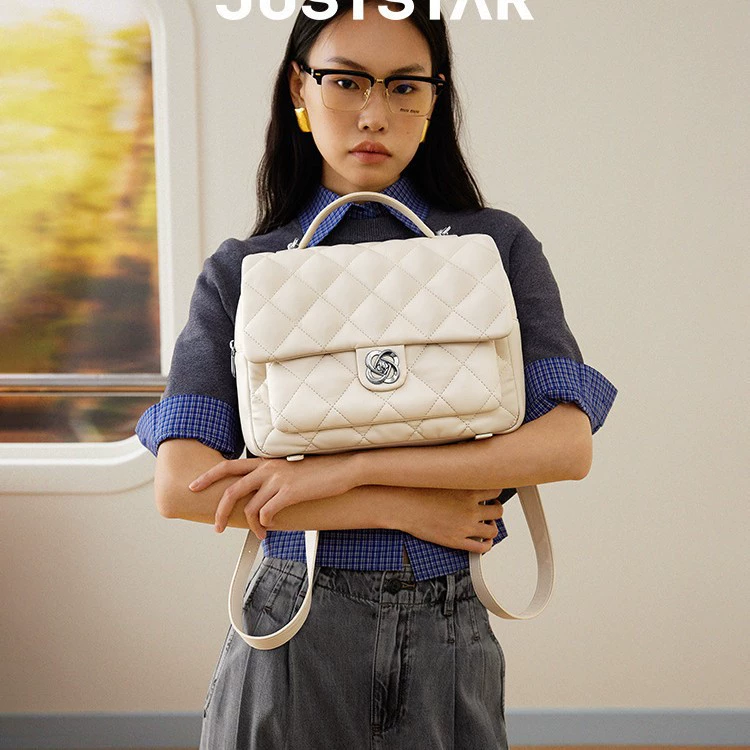Дизайн рюкзака, премиум, стиль Chanel, тенденция сезона