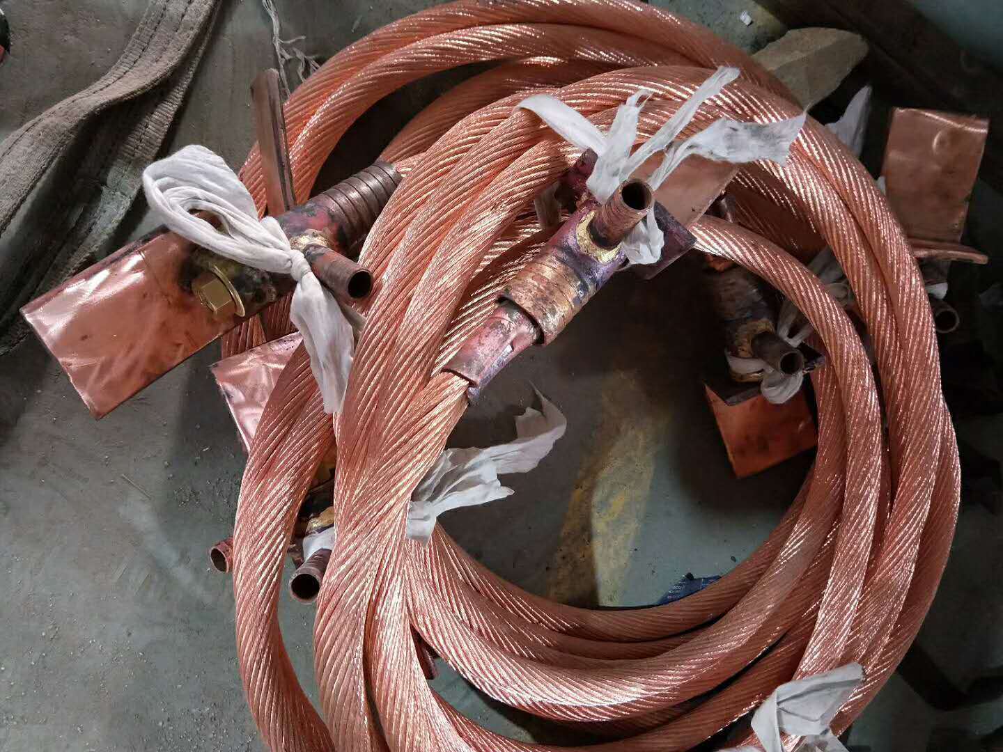 中频炉水冷电缆 特价中频炉配件 中频熔炼电炉用连接水冷电缆