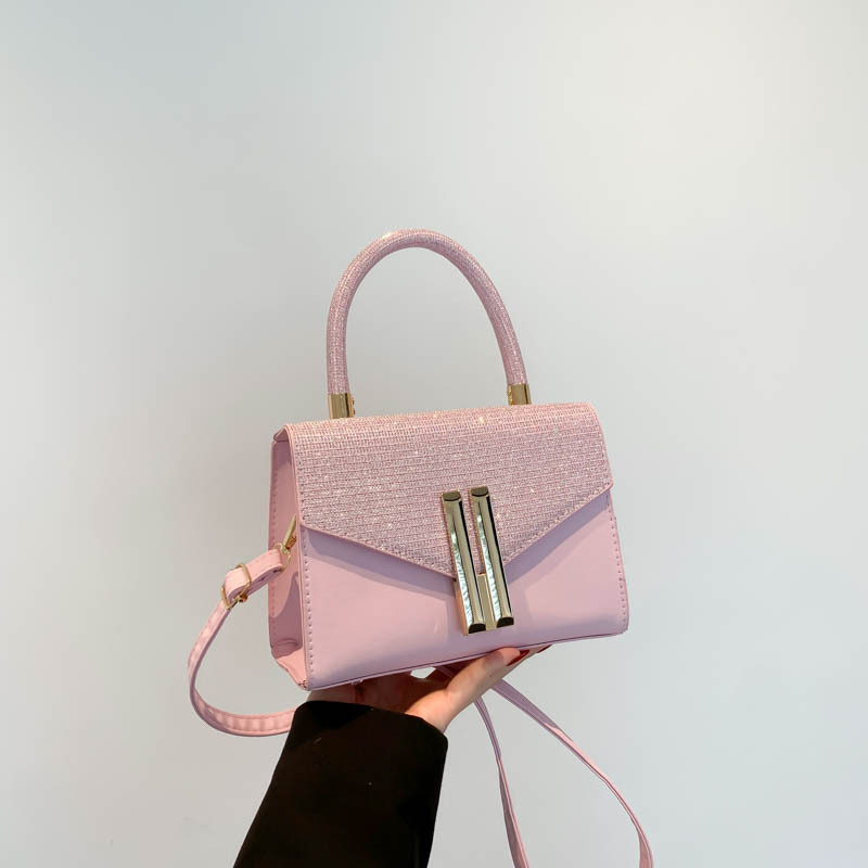 Temperamento coreano de mujer de viaje ins textura color contrastante empalme bolso casual2024 textura retro mochila de hombro