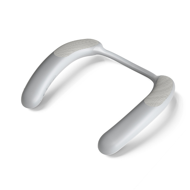 Nuevo altavoz de cuello Bluetooth inalámbrico con cuello colgante, subwoofer de tela, sonido de juego de audio abierto estéreo