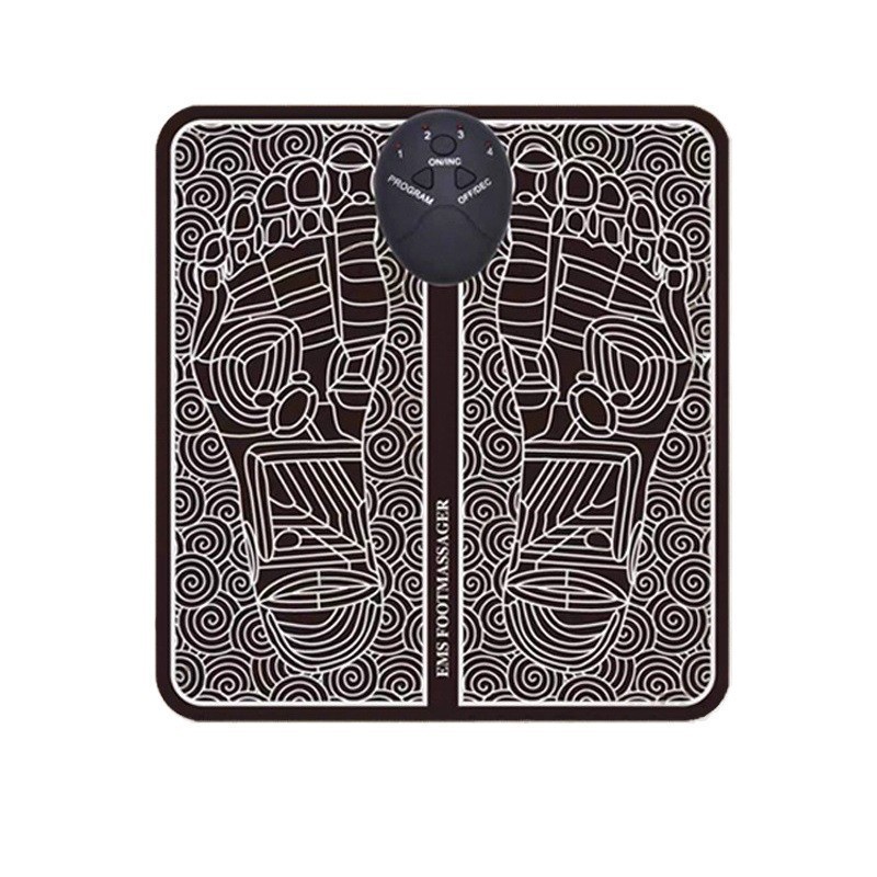 Masajeador de pies EMS con impulsos, almohadilla de fisioterapia, recargable USB