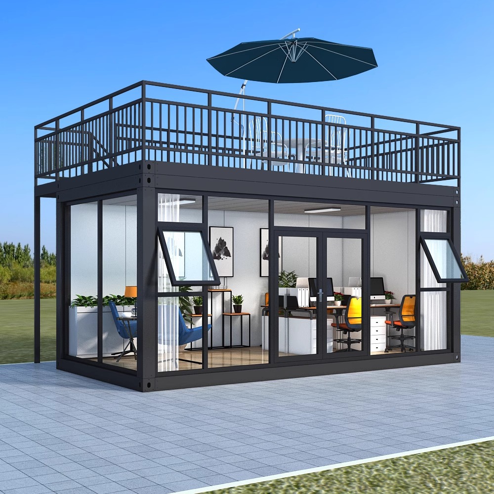 旅游景区休息区住人集成房屋网红民宿咖啡厅商业街移动房屋集装箱