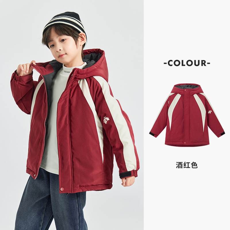 Muchos niños de algodón cortado abrigo colección impermeable otoño y invierno ropa de algodón de invierno para niños mayores