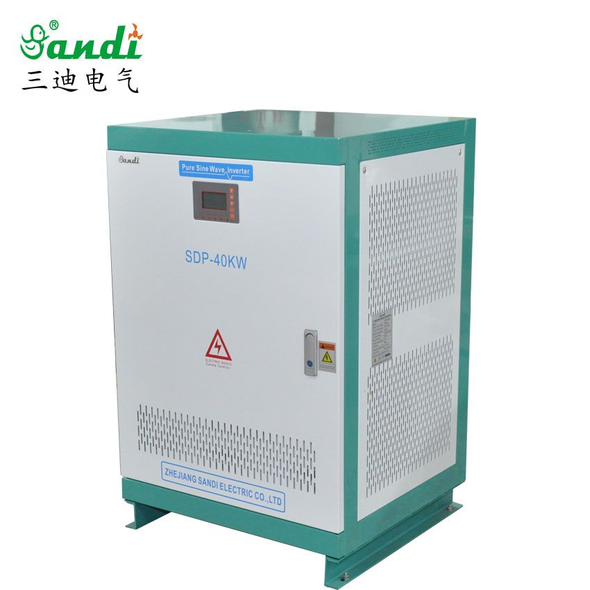 单相40KW离网逆变器 光伏储能离网发电系统 工频隔离逆变电源