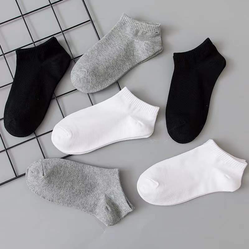 thumbnail for One-Piece Drop-Shipping Men&#039s and Women&#039s Four-Season Deodorant and Sweat-Absorbent Short Socks Disposable Socks Men&#039s Cotton Socks