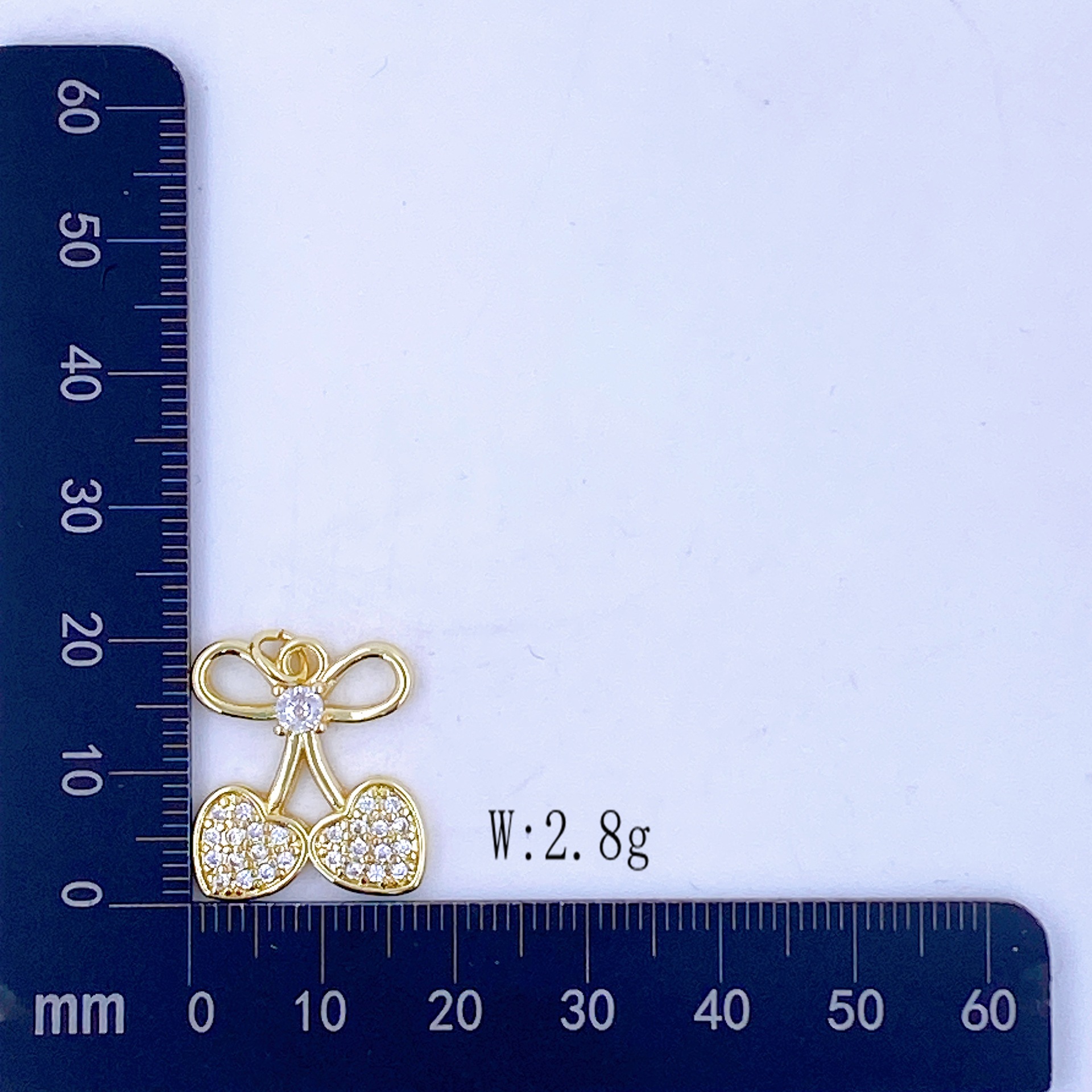 1 Piece Copper Polished Cherry Pendant display picture 33