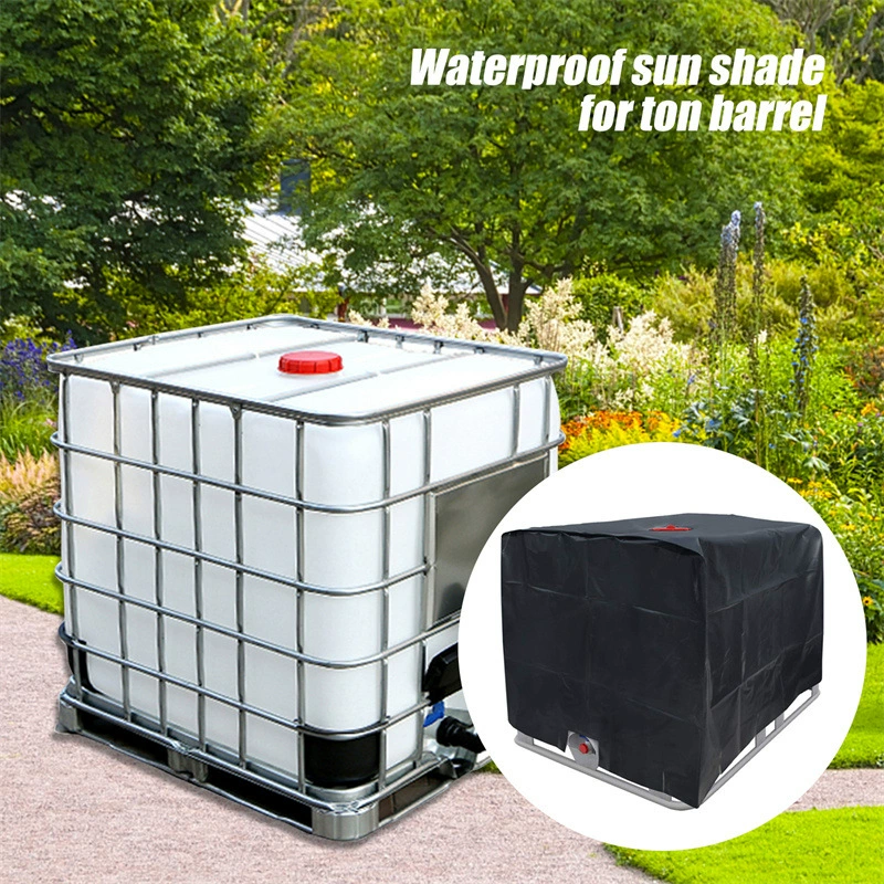 Трансграничный открытый резервуар для воды Пылезащитная водонепроницаемая крышка IBC тонна крышка ведра 1000 л теплоизоляционная крышка ведра 210D ткань Оксфорд