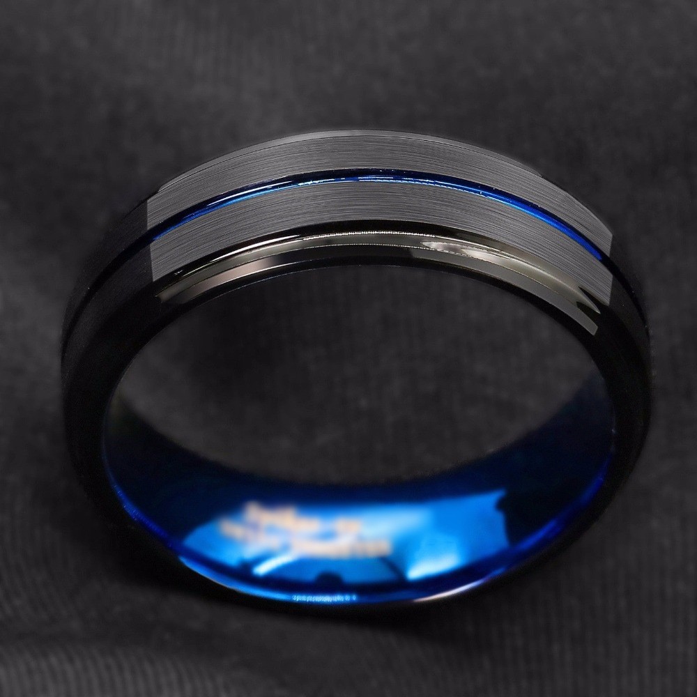 Fashion Color Block Stainless Steel Plating Rings 1 Piece display picture 2