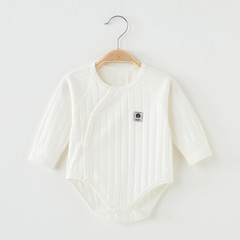 Baby clothes, pants for farting, pure cotton spring and autumn, newborn onesie, base clothes, baby crawling suit, spring jacket