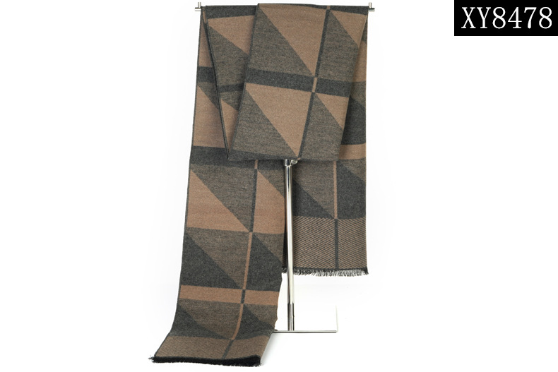 Winter neue männer schal schal warme lange ich mitation kaschmir plaid einfache männer_voghion.com