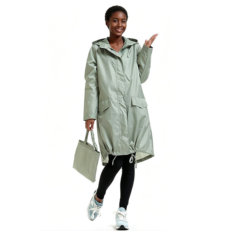 Fashionable Trench Coat Raincoat, Mid-Length, Japanese and Korean Style, Adult Trench Coat Poncho, Ultra-Light Outdoor Lightweight Travel Raincoat Fashionable Trench Coat Raincoat, Mid-Length, Japanese and Korean Style, Adult Trench Coat Poncho, Ultra-Light Outdoor Lightweight Travel Raincoat